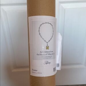 Tiffany & Co Exhibition Poster NWT
